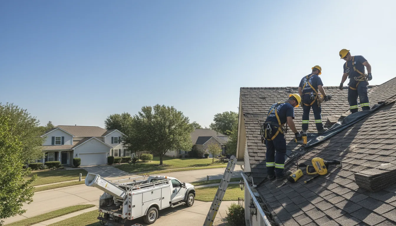 Emergency Roof Repair in Panna Maria, TX near me